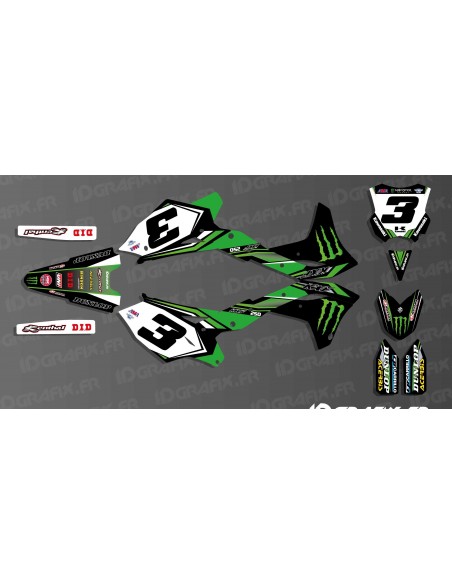 Kit deco Eli Tomac 2016 Rèplica per a Kawasaki KX/KXF -idgrafix Kit deco Eli Tomac 2016 Rèplica per a Kawasaki KX/KXF -idgrafix