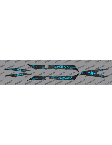 Kit deco CARBON Edition Light (Blue)- Specialized Turbo Levo