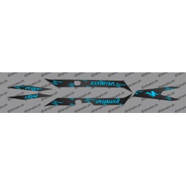 Kit deco CARBON Edition Light (Blue)- Specialized Turbo Levo - IDgrafix