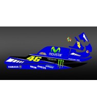 Kit décoration 100% perso Rossi réplica pour Yamaha Superjet 700