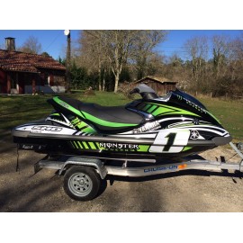 Kit deco 100% perso Monster (Vert) - Yamaha FX (1er génération)-idgrafix