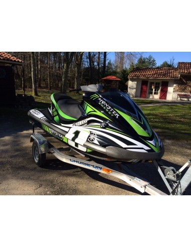 Kit deco 100% perso Monster (Vert) - Yamaha FX (1er génération)