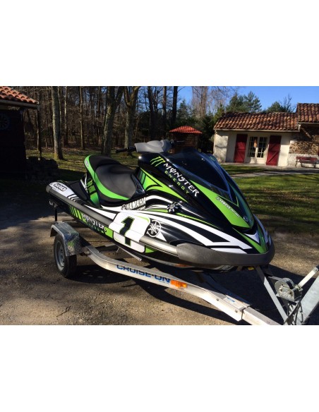 Kit deco 100% perso Monster (Vert) - Yamaha FX (1er génération) Kit deco 100% perso Monster (Vert) - Yamaha FX (1er génération)