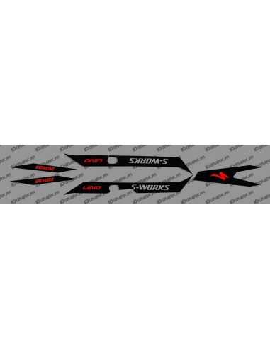 Kit déco Black Light (RED)- Specialized Turbo Levo - SWORKS