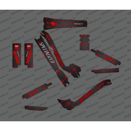 Kit deco Carbon Edition Full (Red) - Specialized Turbo Levo - IDgrafix