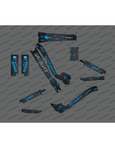 Kit deco Carbon Edition Full (Blue) - Specialized Turbo Levo