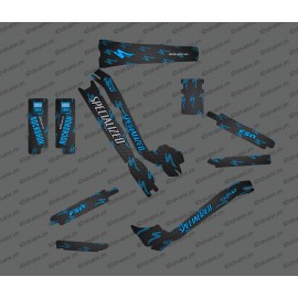 Kit deco Carbon Edition Full (Blue) - Specialized Turbo Levo - IDgrafix