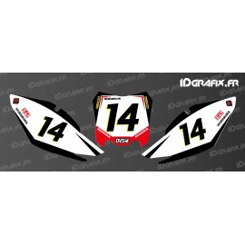 Kit de decoració Placa Nombre Geico Edició - Honda CR/CRF -idgrafix