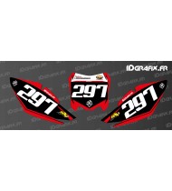 Kit décoration Plaque Numéro Factory Edition - Honda CR/CRF