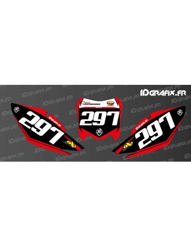 Kit de decoració Placa Nombre de Fàbrica Edició - Honda CR/CRF -idgrafix