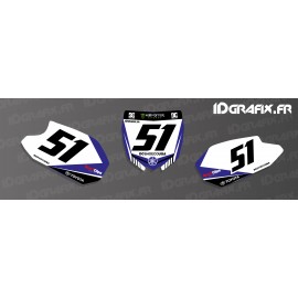Kit decoration Plate Number DC Edition - Yamaha YZ/YZF - IDgrafix