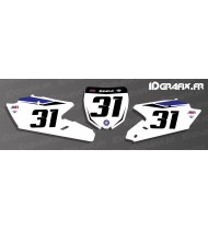 Kit decoration Plate Number Factory Edition - Yamaha YZ/YZF