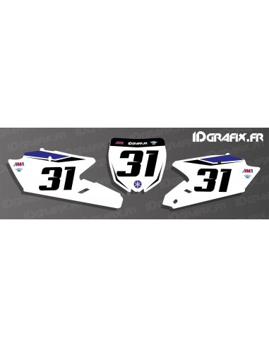 Kit decoration Plate Number Factory Edition - Yamaha YZ/YZF