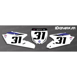 Kit decoration Plate Number Factory Edition - Yamaha YZ/YZF - IDgrafix