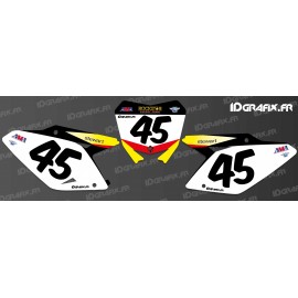 Kit de decoració Placa Nombre Stewart Rèplica - Suzuki RM/RMZ -idgrafix