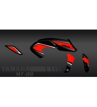 Kit dekor Racing-rot - IDgrafix - Yamaha MT-09 (nach 2017)