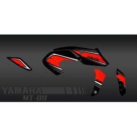 Kit decoration Racing red - IDgrafix - Yamaha MT-09 (after 2017) - IDgrafix