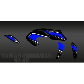 Kit décoration Racing bleu - IDgrafix - Yamaha MT-09 (après 2017)-idgrafix