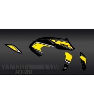 Kit decorazione Racing Giallo - IDgrafix - Yamaha MT-09 (dopo il 2017)