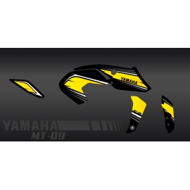 Kit de decoración de Carreras Amarillo - IDgrafix - Yamaha MT-09 (después de 2017) -idgrafix