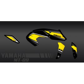 Kit decoration Racing Yellow - IDgrafix - Yamaha MT-09 (after 2017) - IDgrafix
