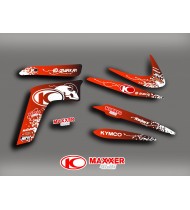 Kit-Deco-Crani Vermell Kymco 450 Maxxer