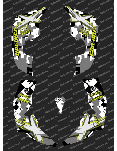 Kit de decoración de Camuflaje de la Serie de Fox - IDgrafix - Can Am Renegade XXC