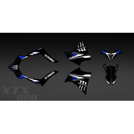 - Deko-Kit 100% - Def Monster (Blau) für Yamaha 660 XT (2000-2007) -idgrafix
