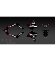- Deko-Kit 100% - Def Monster (Rot) für Yamaha 660 XT (2000-2007)