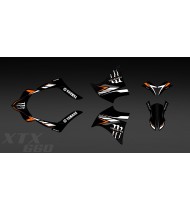- Deko-Kit 100% - Def Monster (Orange) für Yamaha 660 XT (2000-2007)
