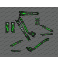 Kit deco di Carbonio, Edizione Completa (Verde) - Specialized Turbo Levo
