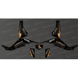 - Deko-Kit 100% - Def Monster (Orange) - IDgrafix - Suzuki LTZ 400