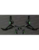 Kit déco 100% Perso Monster (Vert) - IDgrafix - Suzuki  LTZ 400