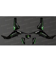 Kit deco 100% my Own Monster (Green) - IDgrafix - Suzuki LTZ 400