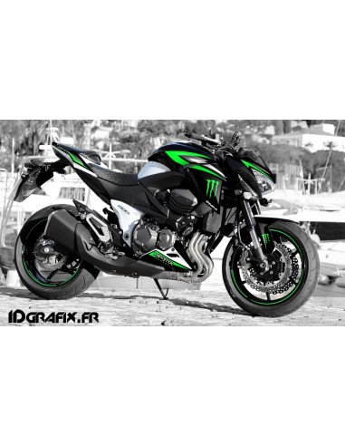 Kit décoration 100% Perso Monster series - Kawasaki Z800 (2012-2016)