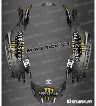 Kit dekor DC Series Gelb - Idgrafix - Can Am Maverick X3