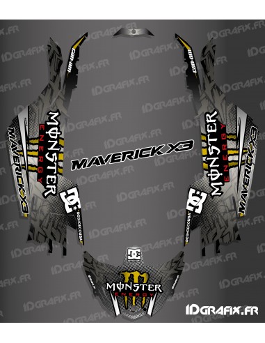 Kit décoration DC Series Doré - Idgrafix - Can Am Maverick X3