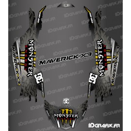 Kit dekor DC Series Gold - Idgrafix - Can Am Maverick X3 -idgrafix