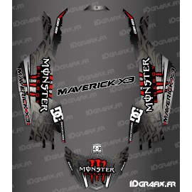 Kit dekor DC Series-Rot - Idgrafix - Can Am Maverick X3 -idgrafix