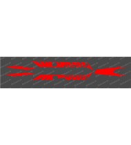 Kit deco Fàbrica Edició de la Llum (Vermell)- Especialitzada Turbo Levo -idgrafix