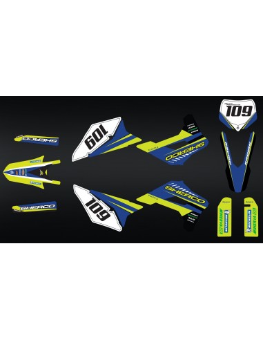 Kit deco 100 % Personalitzat Sherco 2017 - Sr POMMERET -idgrafix