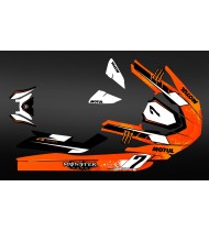 Kit deco 100% perso Monster (orange) - Yamaha FX (après 2012)
