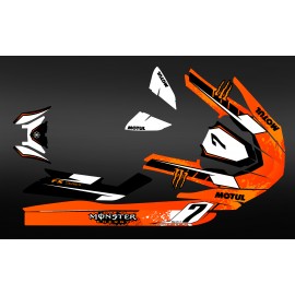 Kit deco 100% de mi propio Monstruo (naranja) - Yamaha-FX (después de 2012) -idgrafix