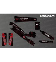 Kit deco Vulcano Mostro Edizione Completa (Rosso) - Specialized Turbo Levo