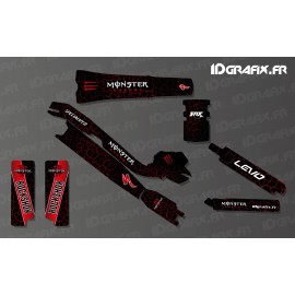 Kit déco Volcano Monster Edition Full (Rouge) - Specialized Turbo Levo-idgrafix