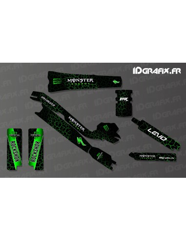 Kit deco Vulcano Mostro Edizione Completa (Verde) - Specialized Turbo Levo