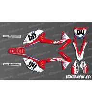 Kit de decoració pilot alemany Ken roczen Rèplica - Honda CR/CRF 125-250-450 -idgrafix