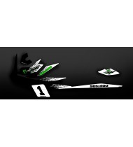 Kit de décoration Monstre Blanc/Verd (Llum) - per Seadoo GTI -idgrafix