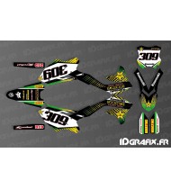 Kit deco 100% personalizado Rockstar Energy para Kawasaki KX/KXF