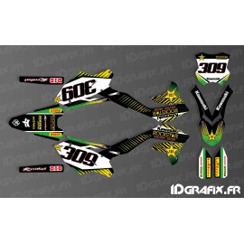 Kit deco 100% custom Rockstar Energy for Kawasaki KX/KXF - IDgrafix